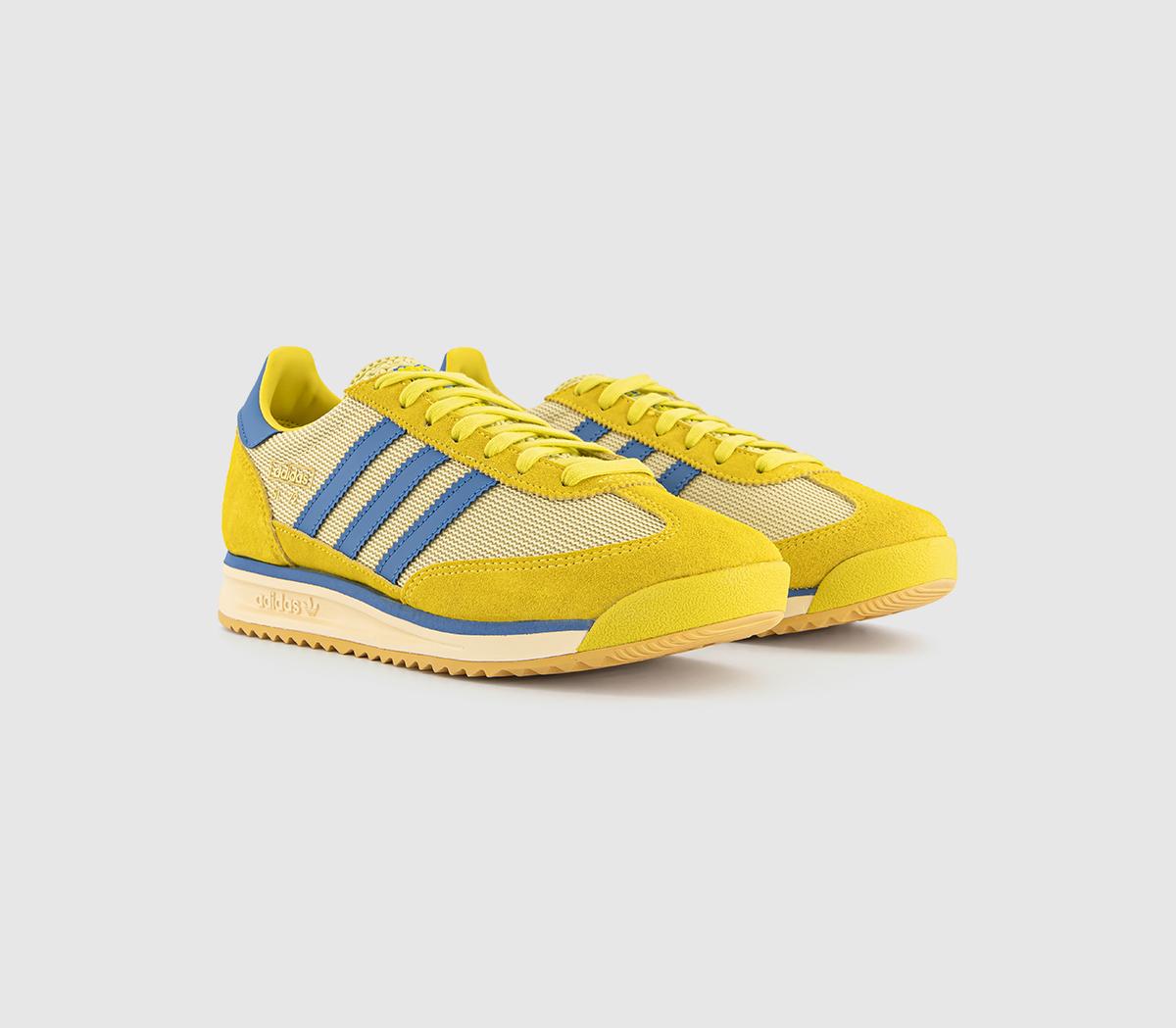 adidas SL 72 RS Trainers adidas SL 72 RS Trainers Pure Sulfur Focus Blue Powder Yellow