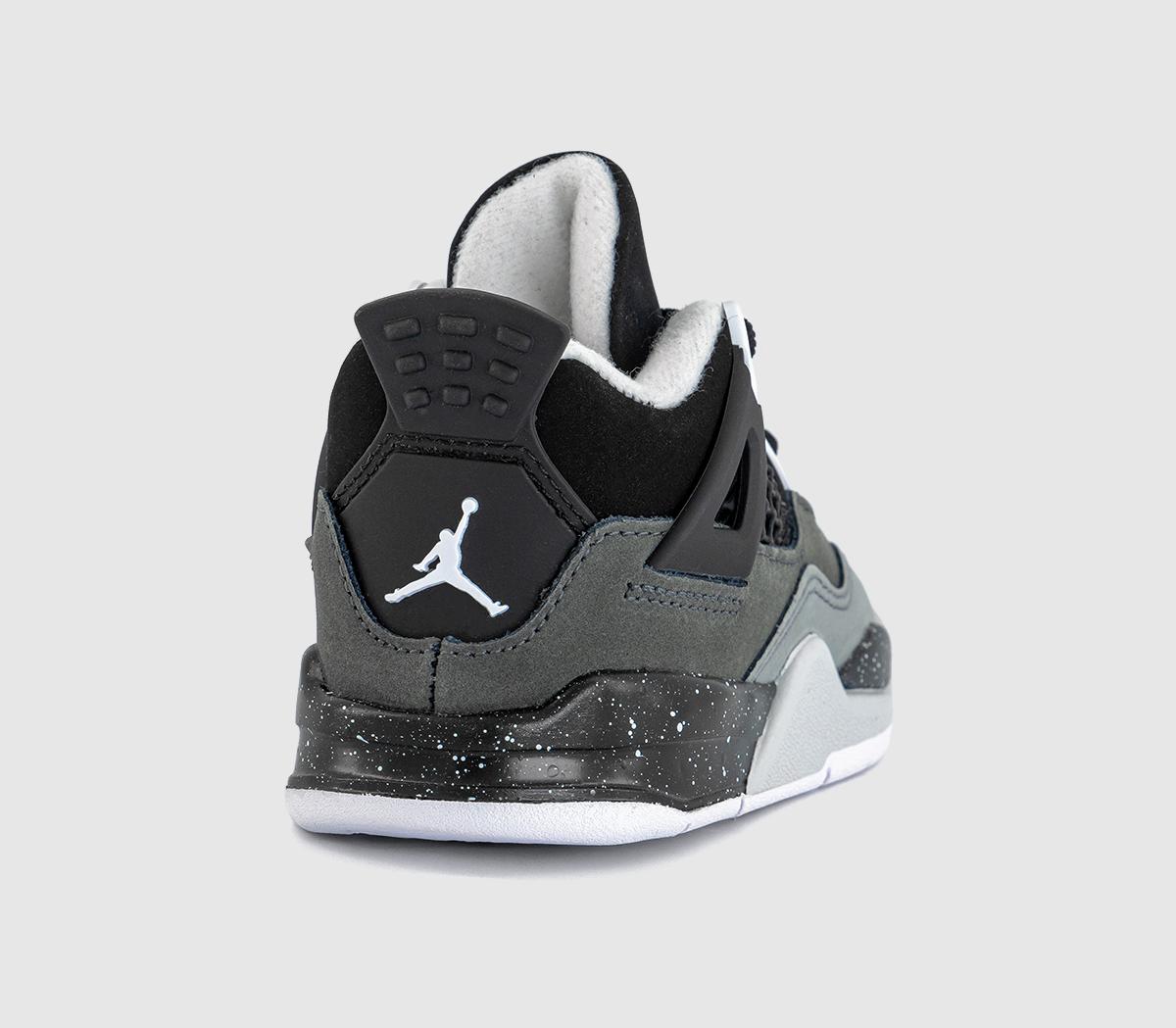JordanAir Jordan 4 Retro TDBlack White Anthracite Black