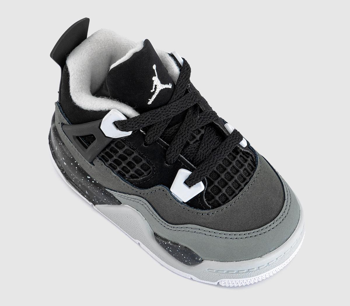 JordanAir Jordan 4 Retro TDBlack White Anthracite Black