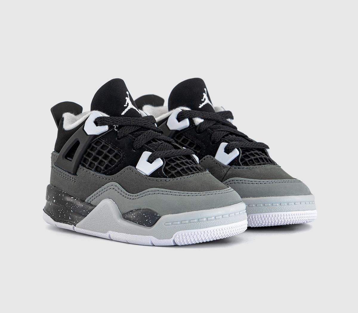 JordanAir Jordan 4 Retro TDBlack White Anthracite Black