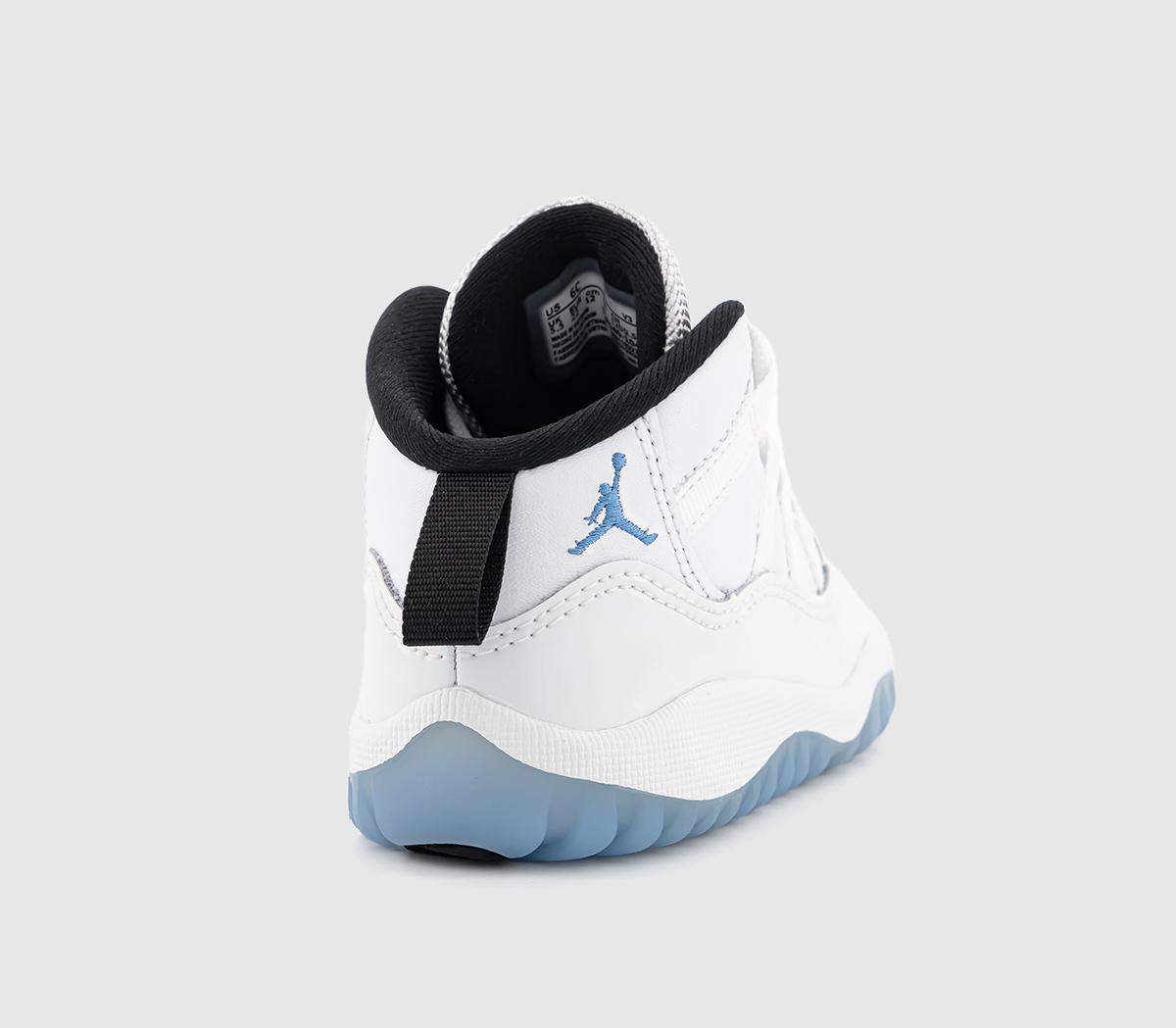NikeAir Jordan Retro 11 Toddler TrainersWhite Legend Blue Black