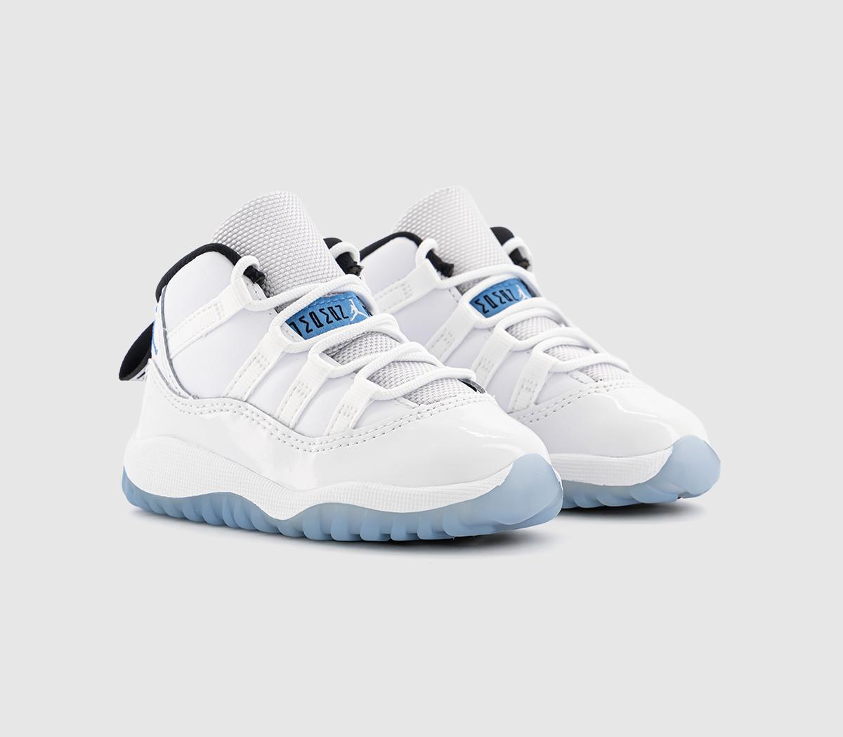 NikeAir Jordan Retro 11 Toddler TrainersWhite Legend Blue Black