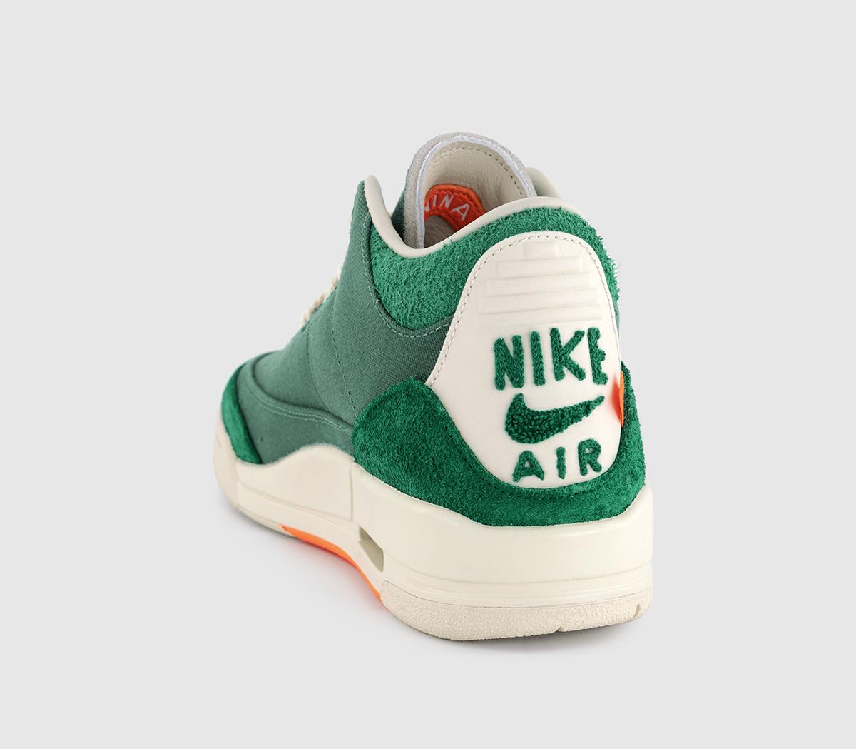 JordanAir Jordan 3 Retro OGNina Chanel Bicoastal Black Malachite Fossil Sp