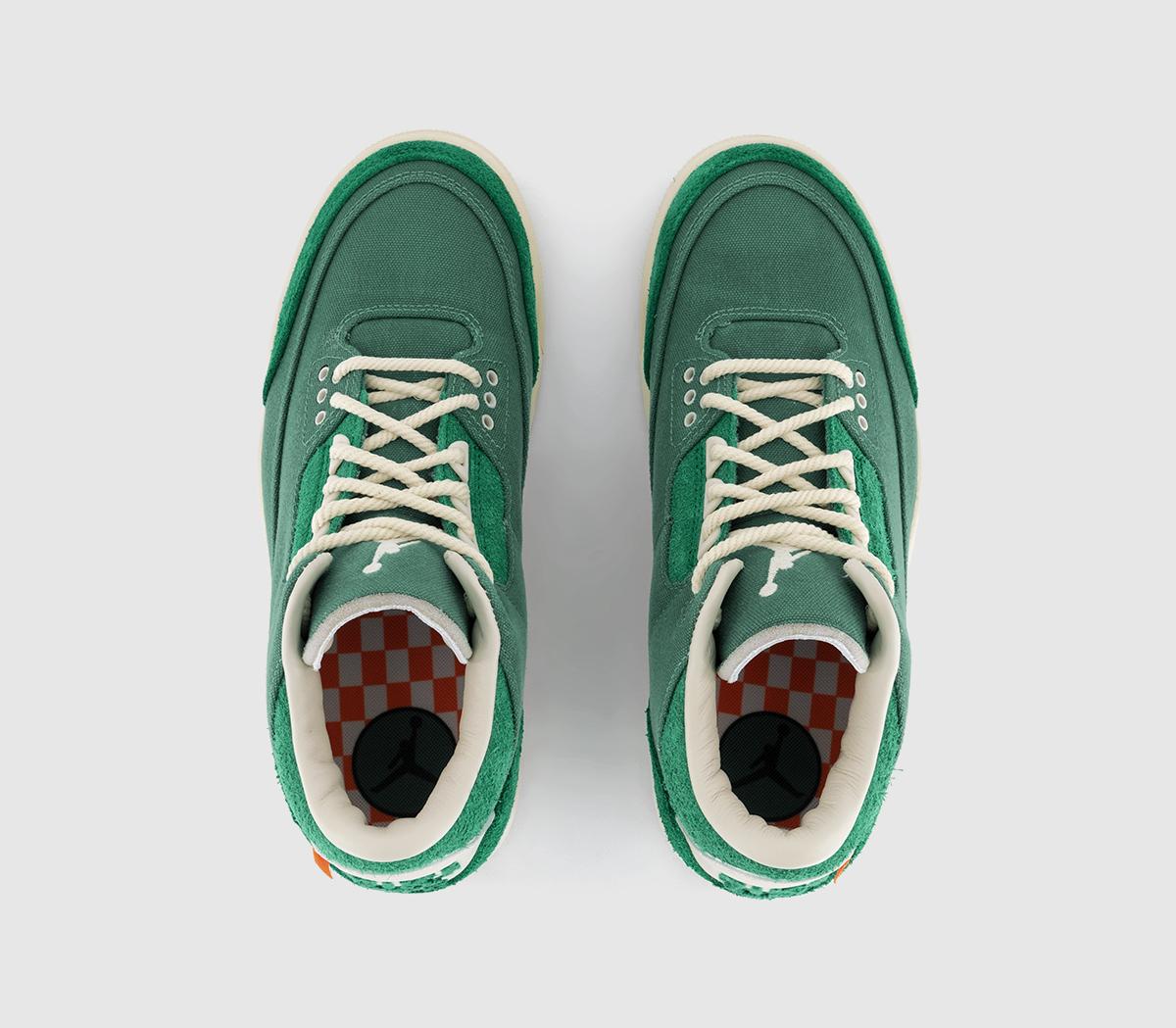 JordanAir Jordan 3 Retro OGNina Chanel Bicoastal Black Malachite Fossil Sp