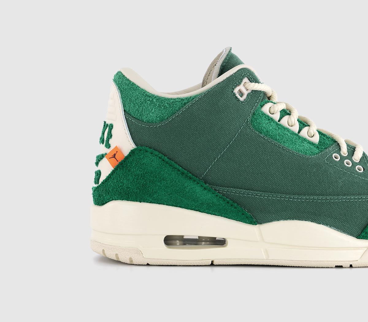 JordanAir Jordan 3 Retro OGNina Chanel Bicoastal Black Malachite Fossil Sp