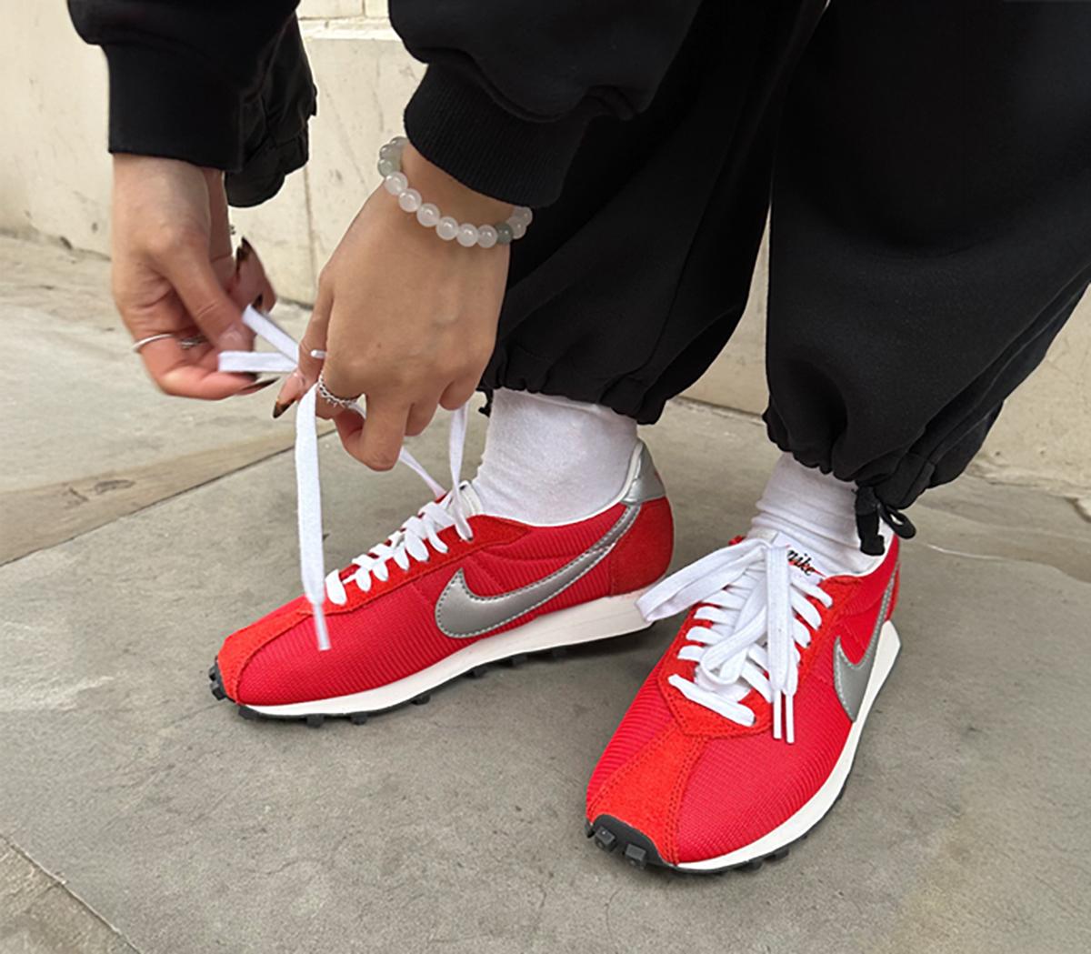 Nike LD-1000 Trainers Nike LD-1000 Trainers University Red Metallic Silver Sail