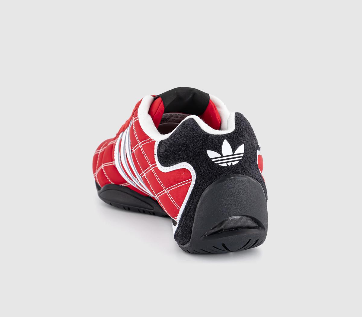 adidasAdiracer Lo TrainersBetter Scarlet White Core Black
