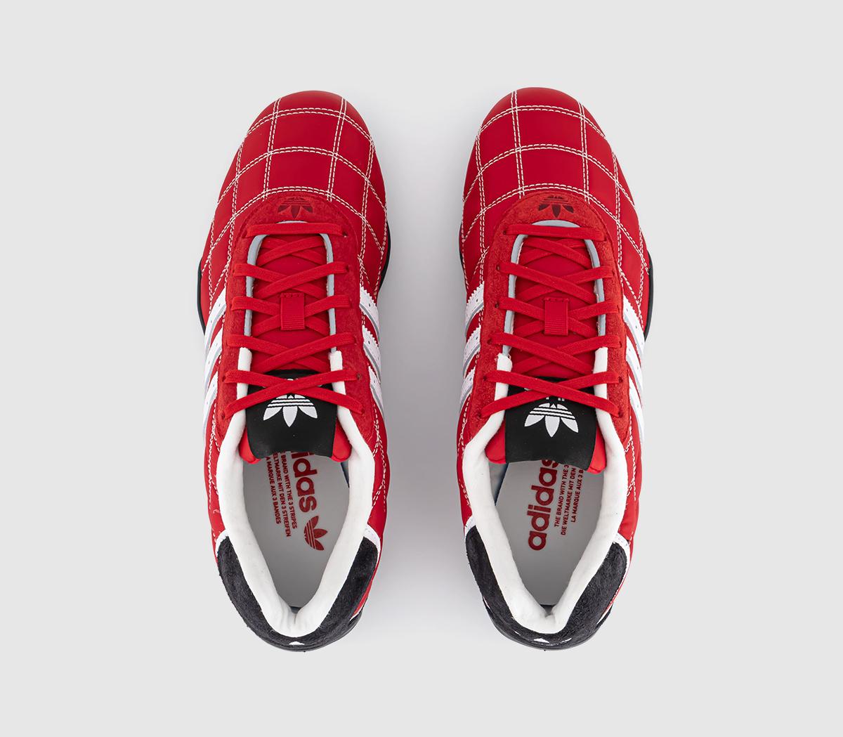 adidasAdiracer Lo TrainersBetter Scarlet White Core Black