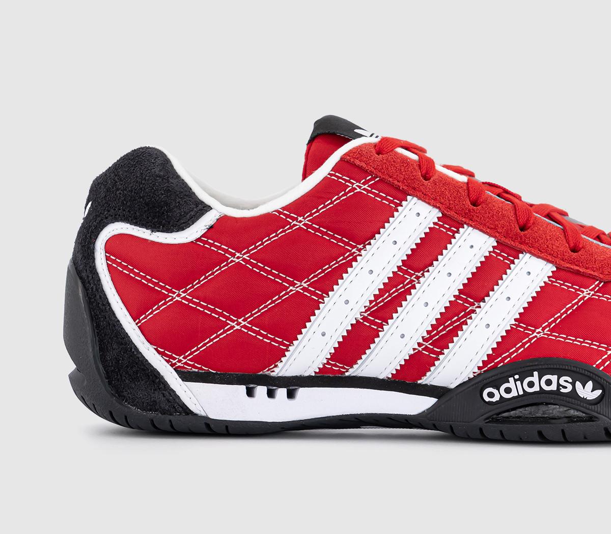 adidasAdiracer Lo TrainersBetter Scarlet White Core Black