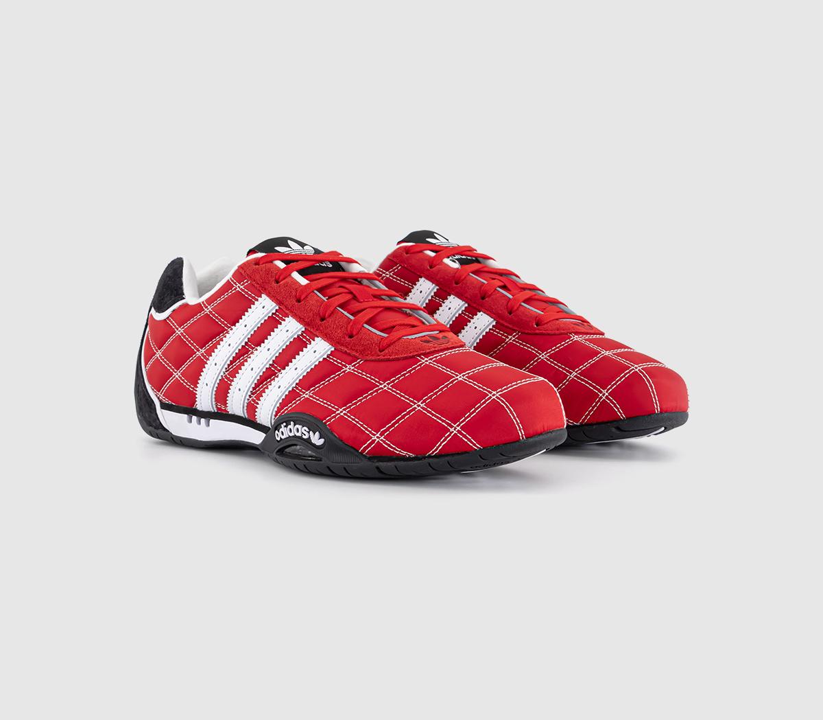 adidasAdiracer Lo TrainersBetter Scarlet White Core Black