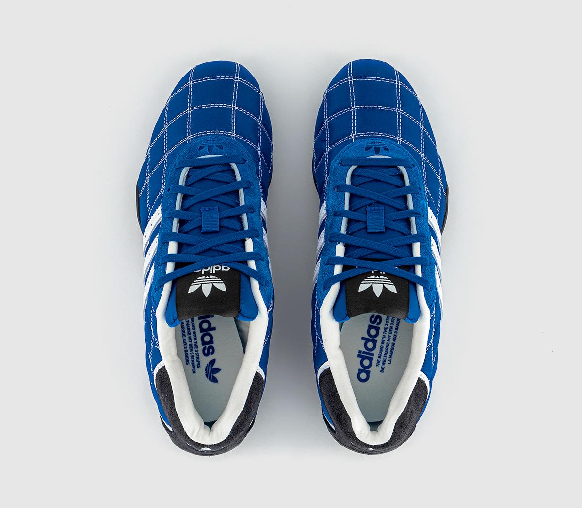 adidasAdiracer Lo TrainersPower Blue White Core Black