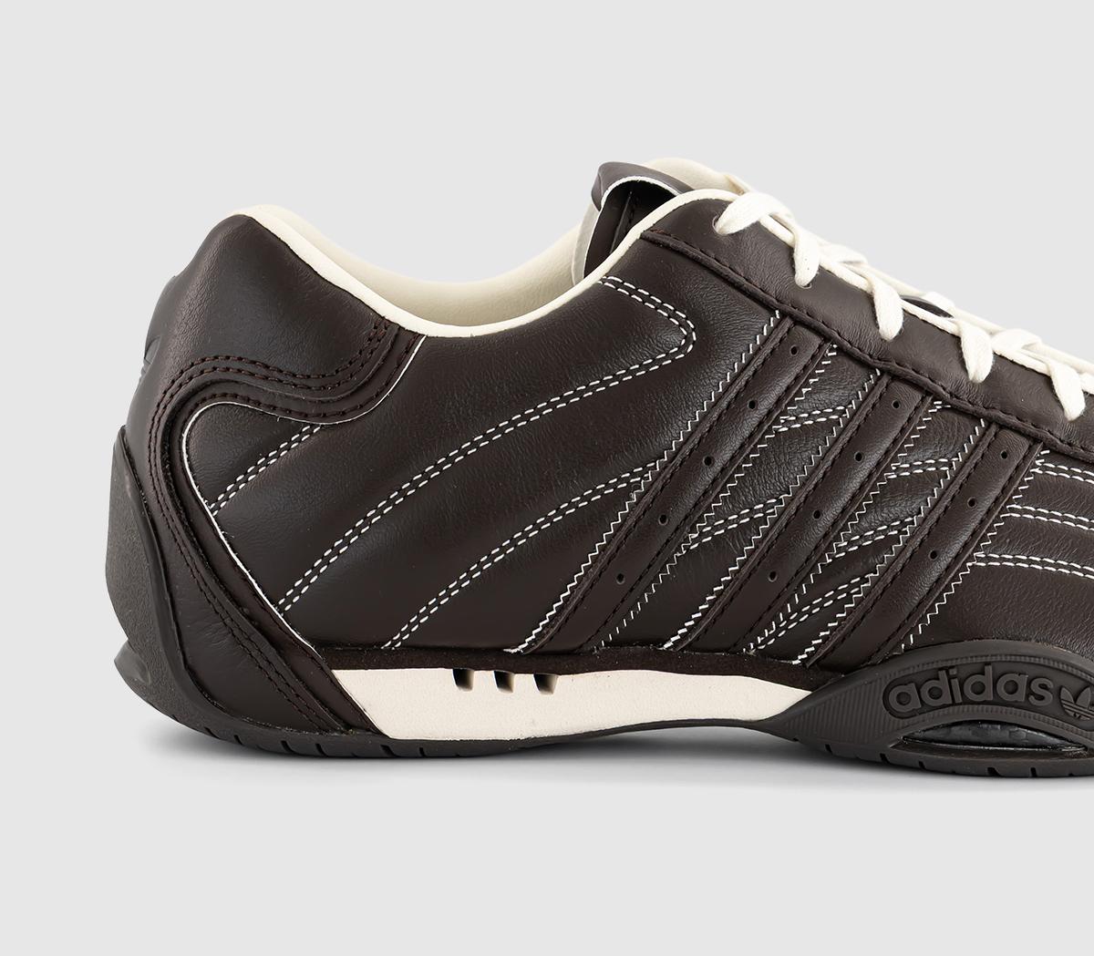 adidasAdiracer Lo TrainersDark Brown Dark Brown Cream White