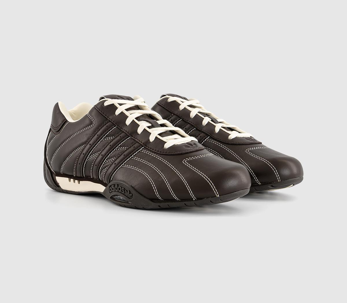 adidasAdiracer Lo TrainersDark Brown Dark Brown Cream White