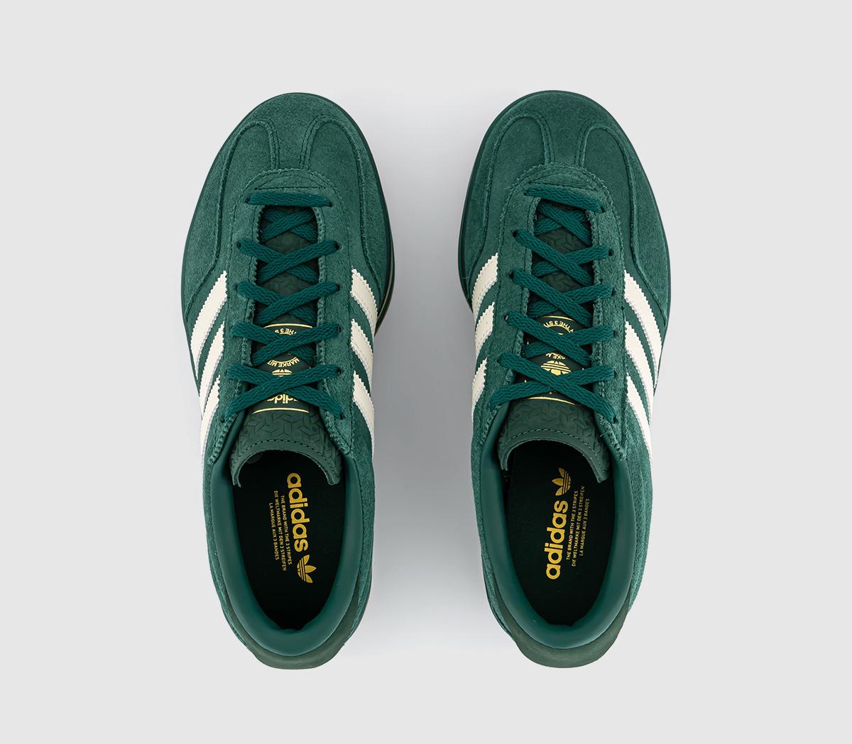 adidas Gazelle Stack Trainers adidas Gazelle Stack Trainers Collegiate Green Gum Cream White