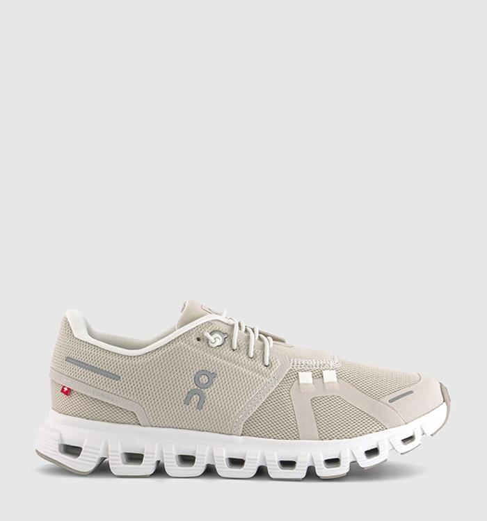 ON Cloud 6 Trainers Pearl White F