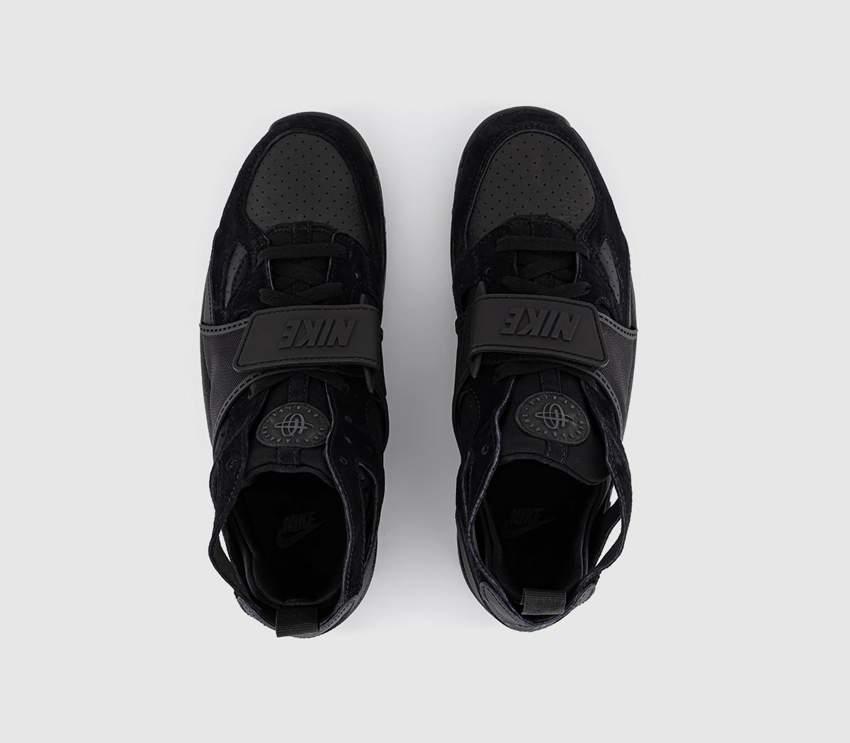 all black junior huaraches