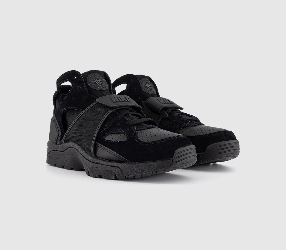huaraches black junior