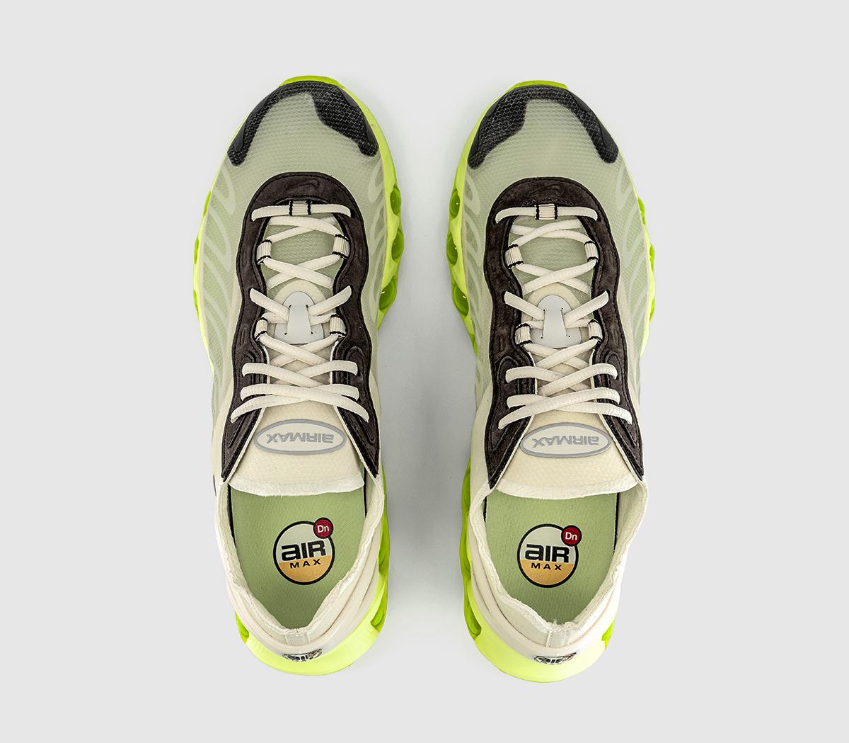 NikeAir Max DN8 TrainersDark Hazel Pale Ivory Fauna Brown Barely Volt Alph