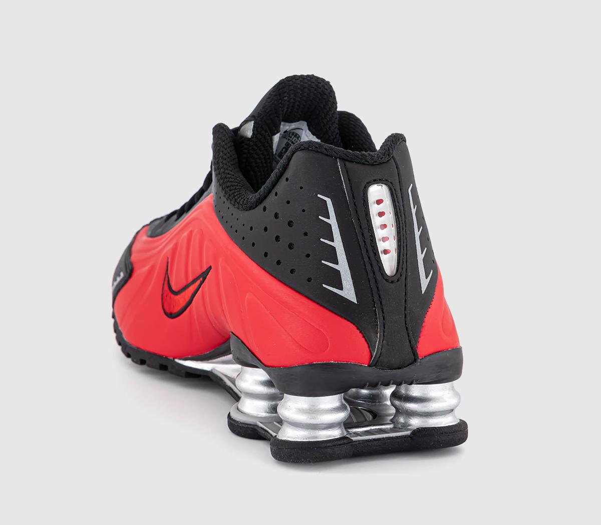 Nike Nike Shox R4 Trainers Nike Nike Shox R4 Trainers University Red University Red Black