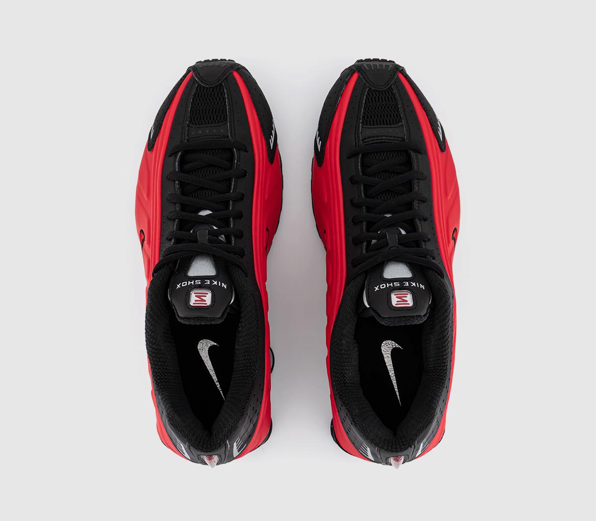 Nike Nike Shox R4 Trainers Nike Nike Shox R4 Trainers University Red University Red Black
