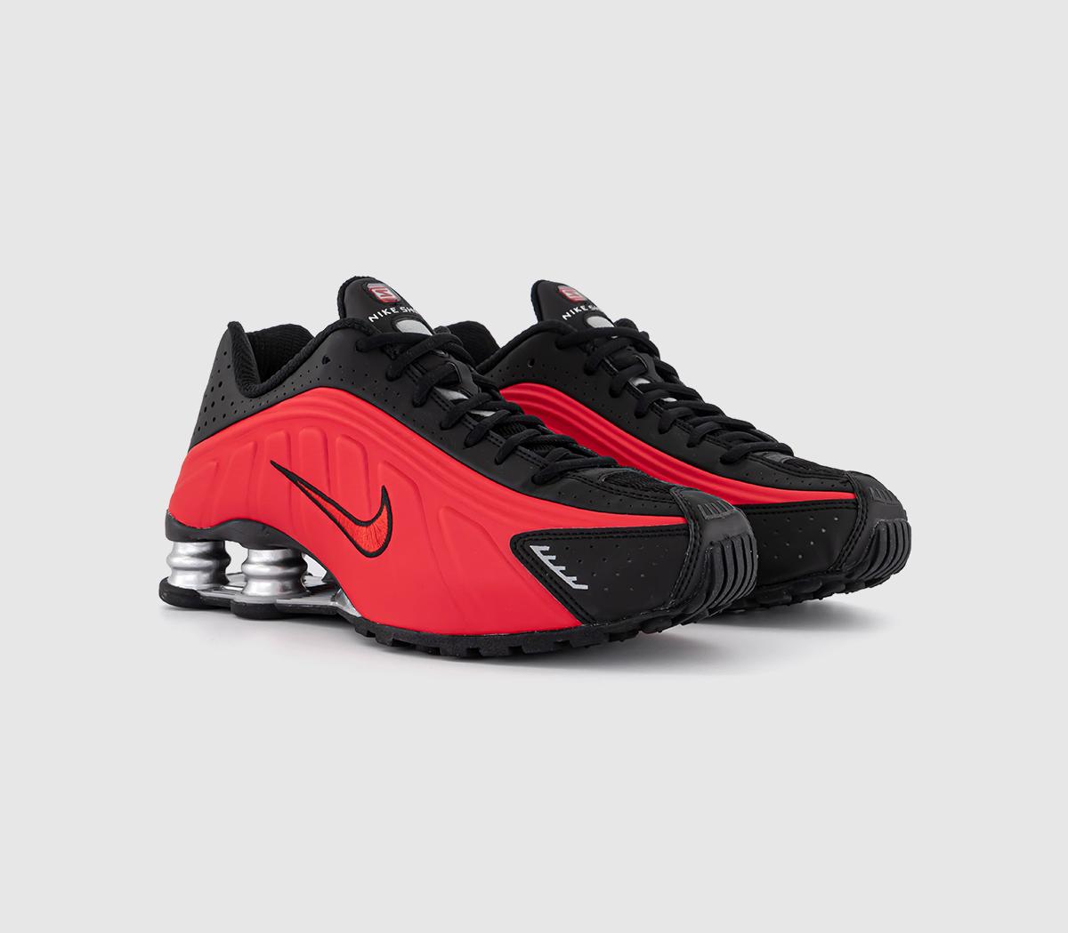 Nike Nike Shox R4 Trainers Nike Nike Shox R4 Trainers University Red University Red Black