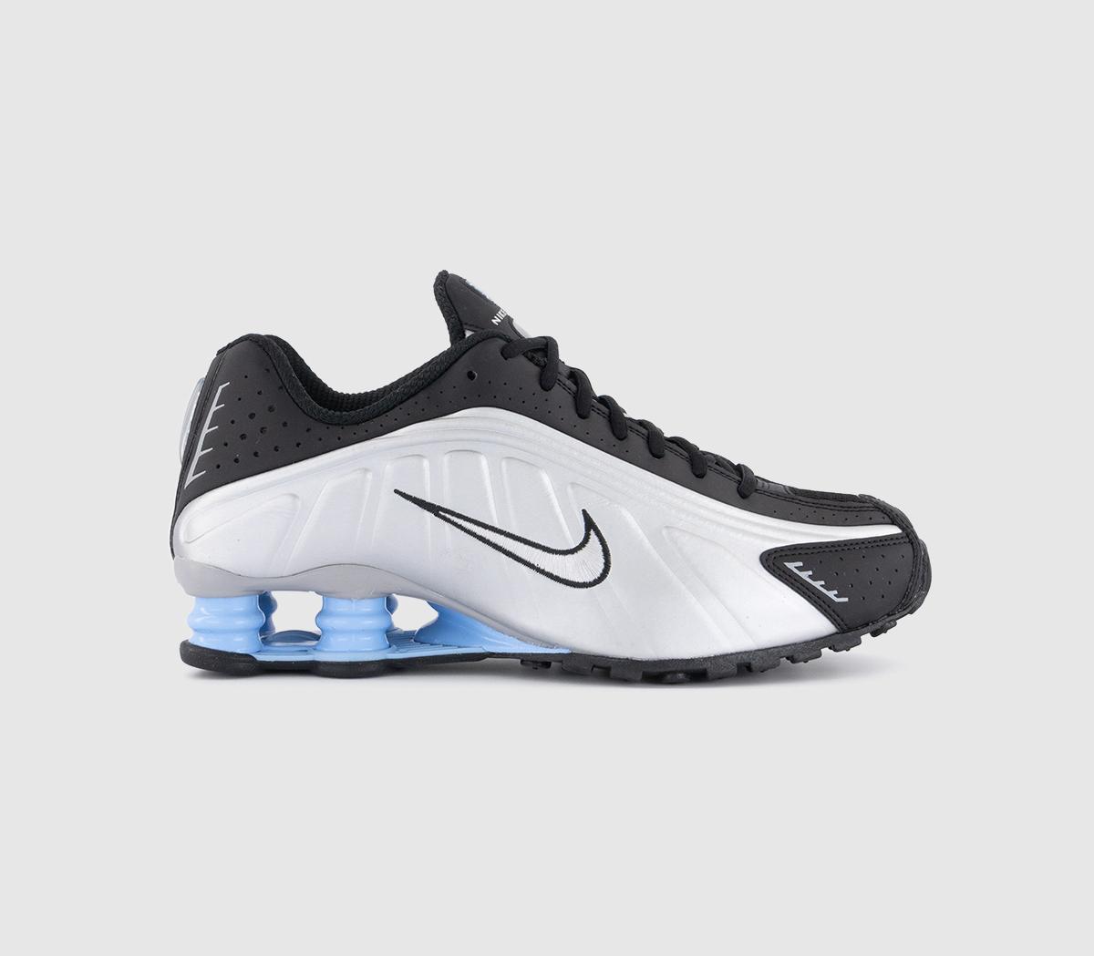 NikeNike Shox R4 Trainers NikeNike Shox R4 TrainersMetallic Silve Metallic Silver Black