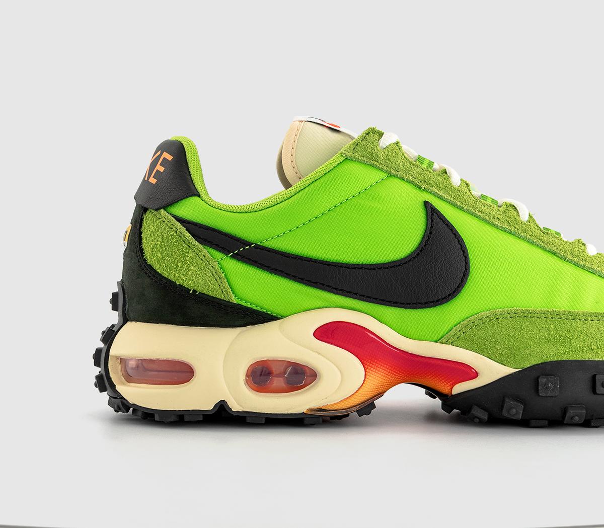 NikeNike Air Max Waffle SPAction Green Black Total Orange