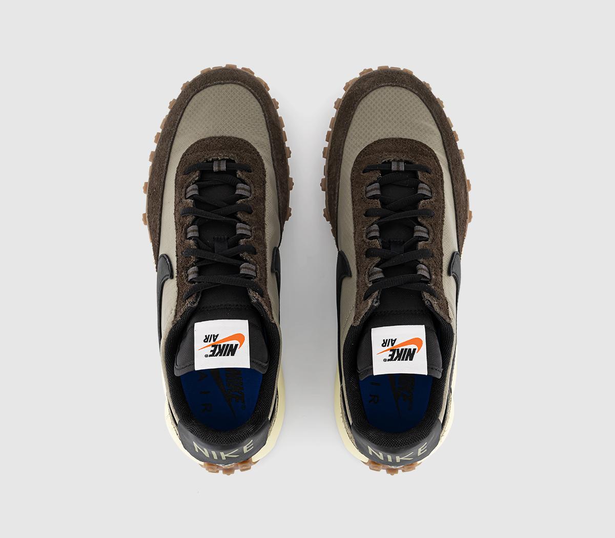 NikeAir Max Waffle TrainersMatte Olive Black Gum Dark Brown Legion Brown Coco