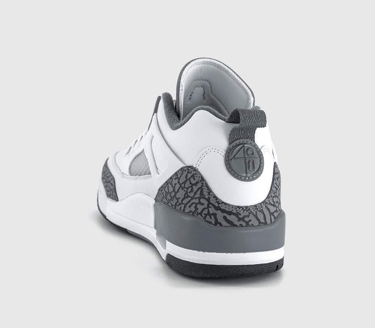 JordanJordan Spizike Low TrainersWhite Cool Greyanthracitewolf Grey