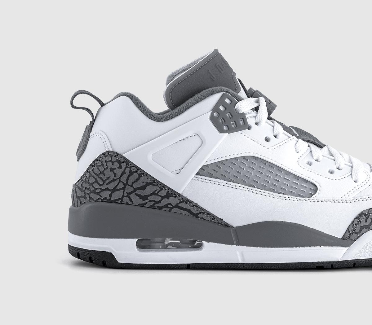 JordanJordan Spizike Low TrainersWhite Cool Greyanthracitewolf Grey