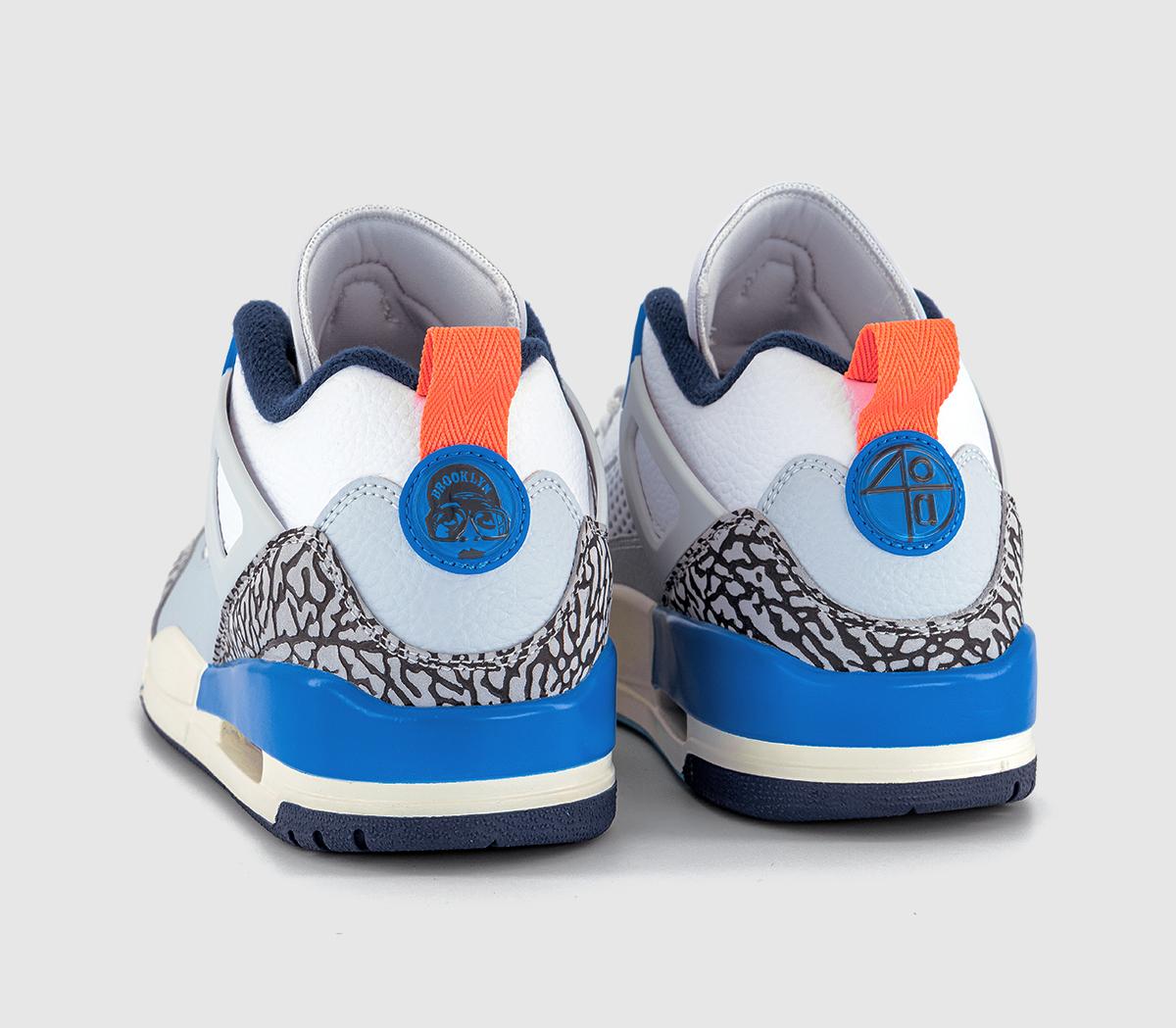 Jordan Jordan Spizike Low Trainers White Hot Lava Pure Platinum