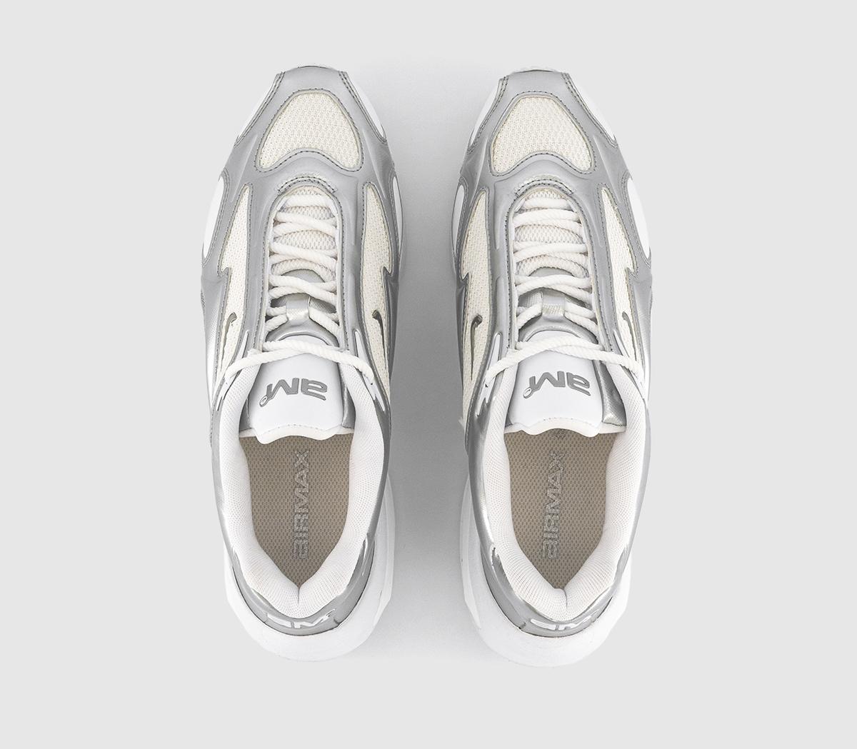 Nike Air Max Muse Trainers Nike Air Max Muse Trainers White Metallic Silver Pure Platinum