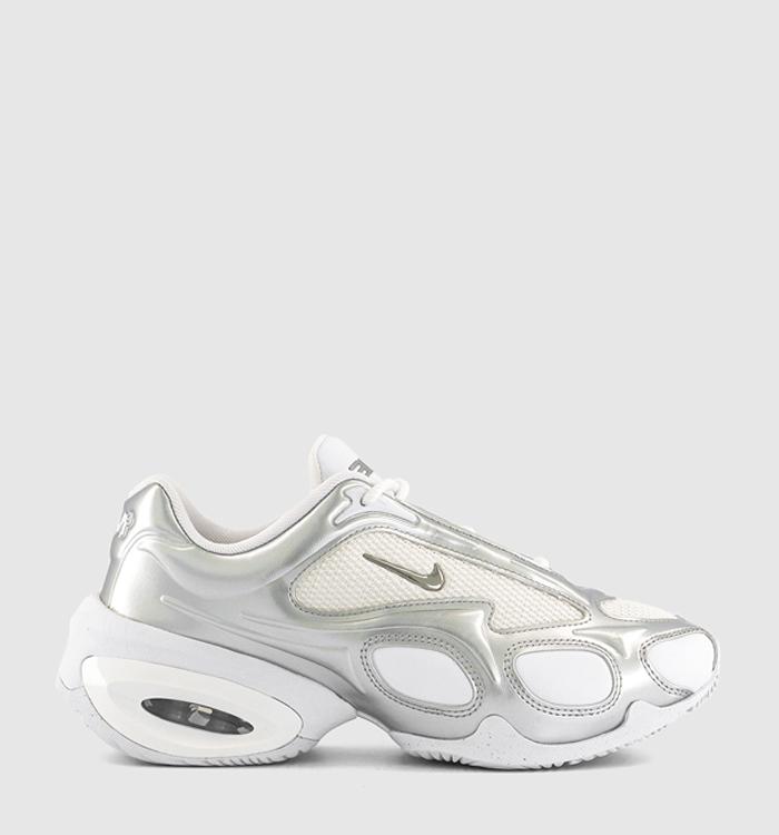 Nike Air Max Muse Trainers White Metallic Silver Pure Platinum