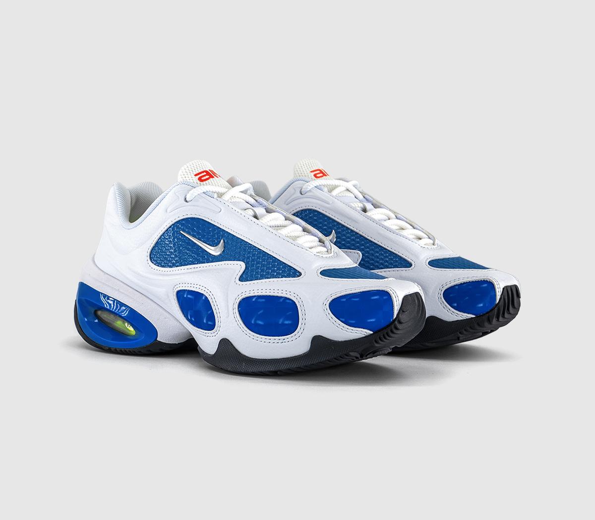 NikeVeneda Carter x Air Max Muse TrainersVc White Metallic Silver Racer Blue Volt Bright Cr