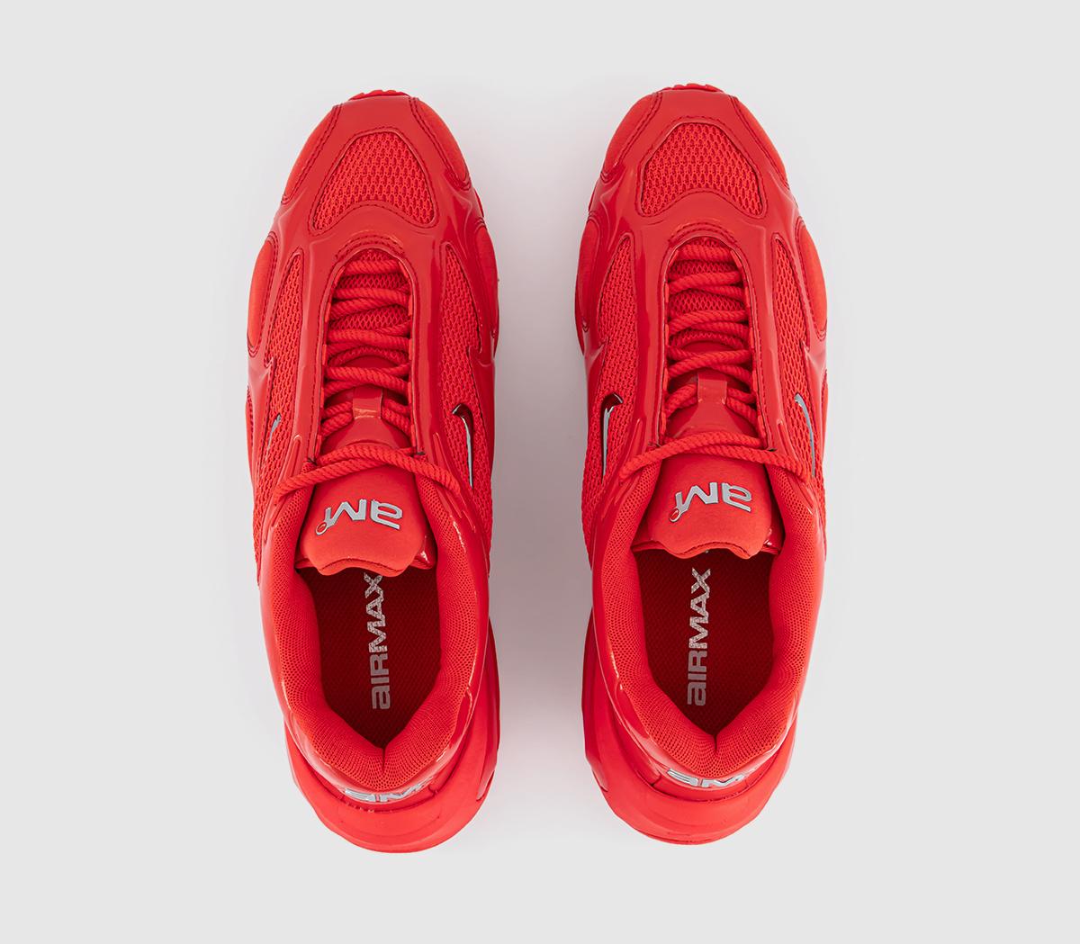 NikeAir Max Muse TrainersHabanero Red Metallic Silver