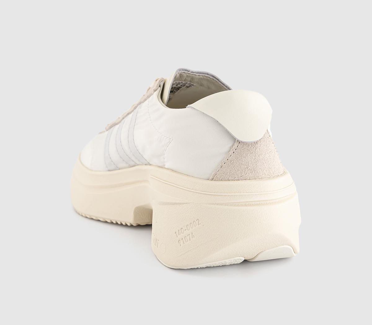 adidas Y-3 Y-3 LS Vintage Run Trainers Off White Black Aluminium
