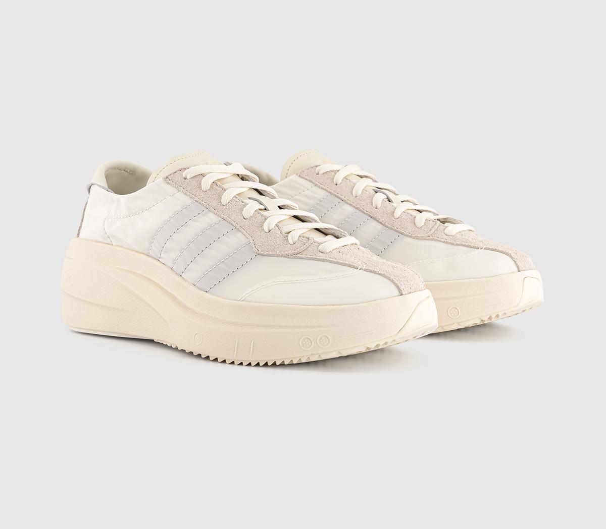 N/AY-3 LS Vintage Run TrainersOff White Black Aluminium