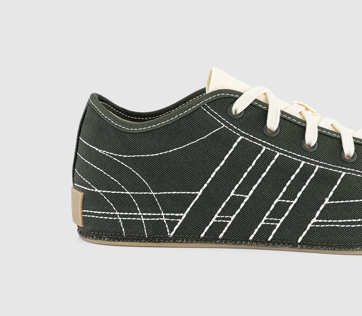 adidas Y-3Y-3 Nizza Lo TrainersCargo Cargo Cream White