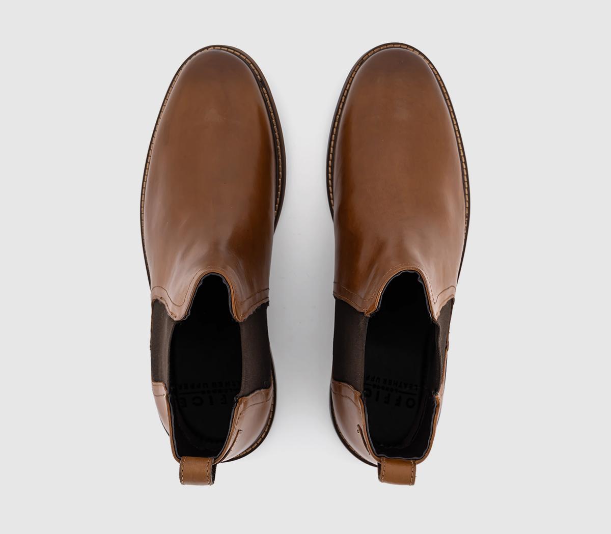 OFFICEBabel Smart Chelsea Boots OFFICEBabel Smart Chelsea BootsTan Leather