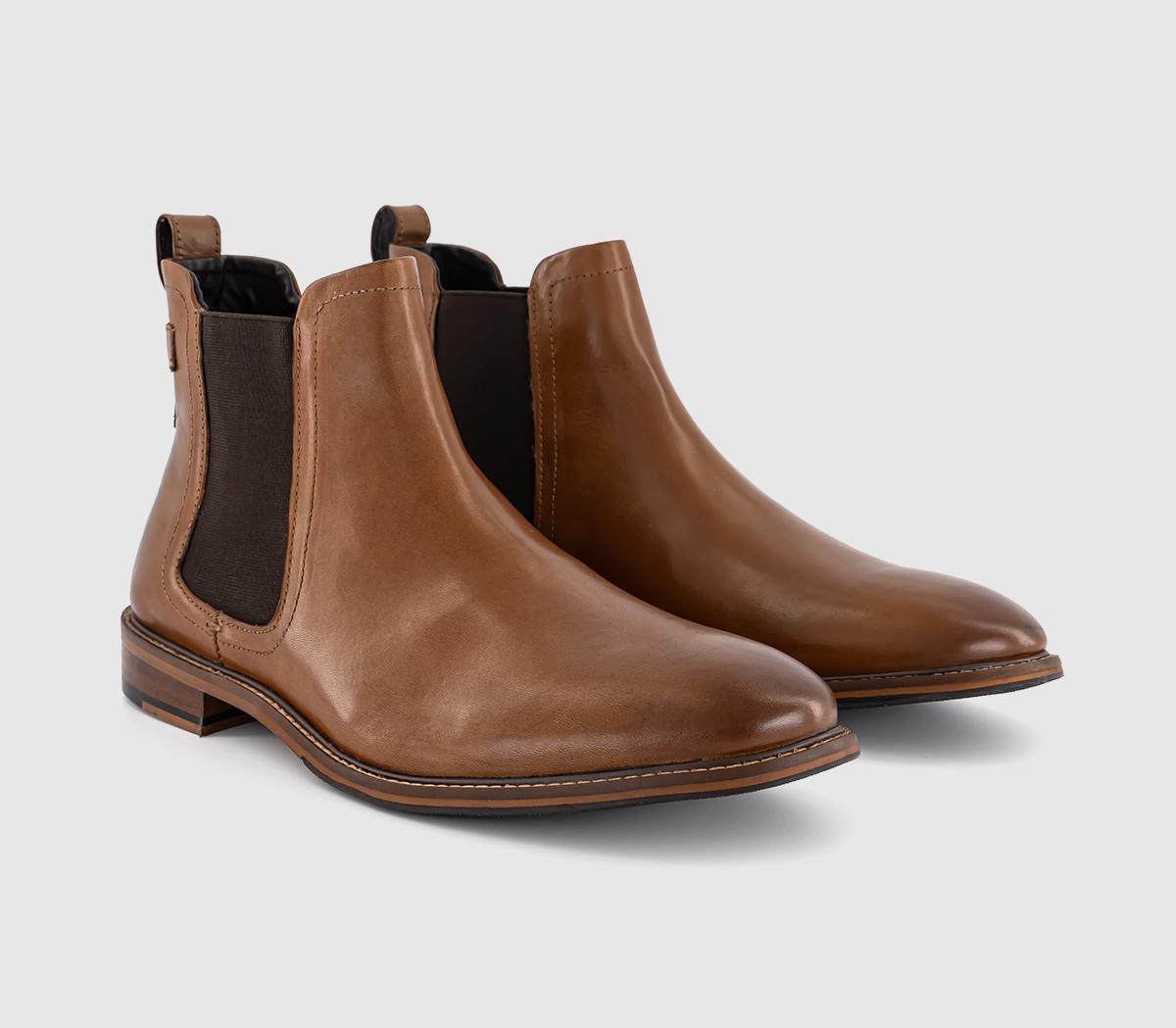 OFFICEBabel Smart Chelsea Boots OFFICEBabel Smart Chelsea BootsTan Leather