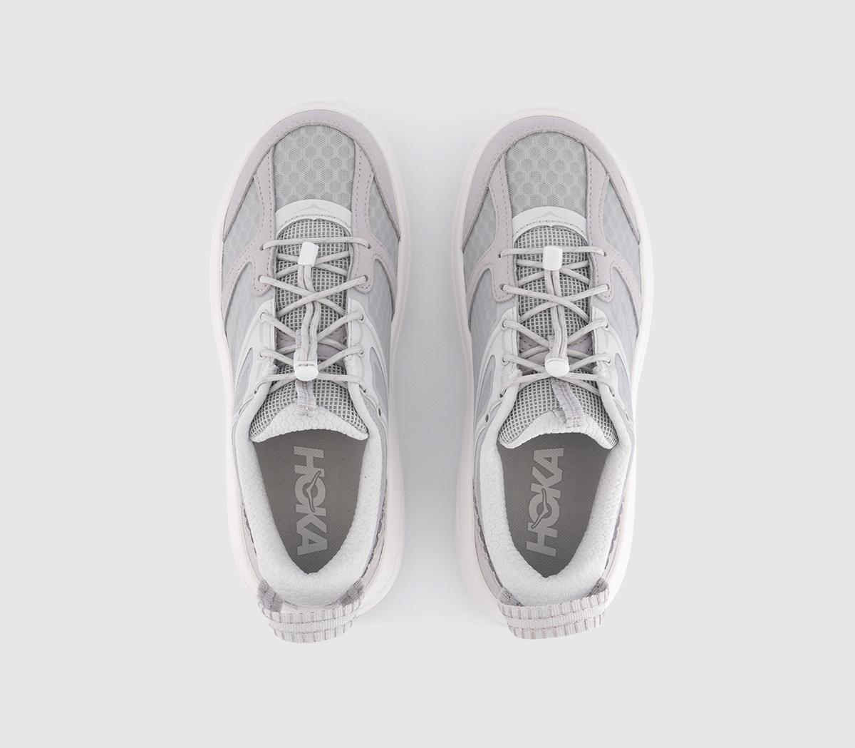 HOKA Bondi B3LS Trainers HOKA Bondi B3LS Trainers Cosmic Grey White