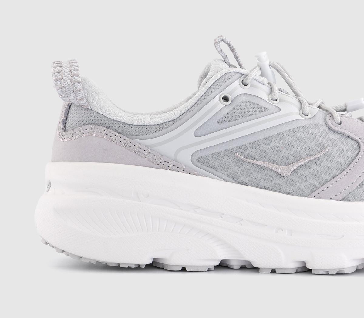 HOKA Bondi B3LS Trainers HOKA Bondi B3LS Trainers Cosmic Grey White