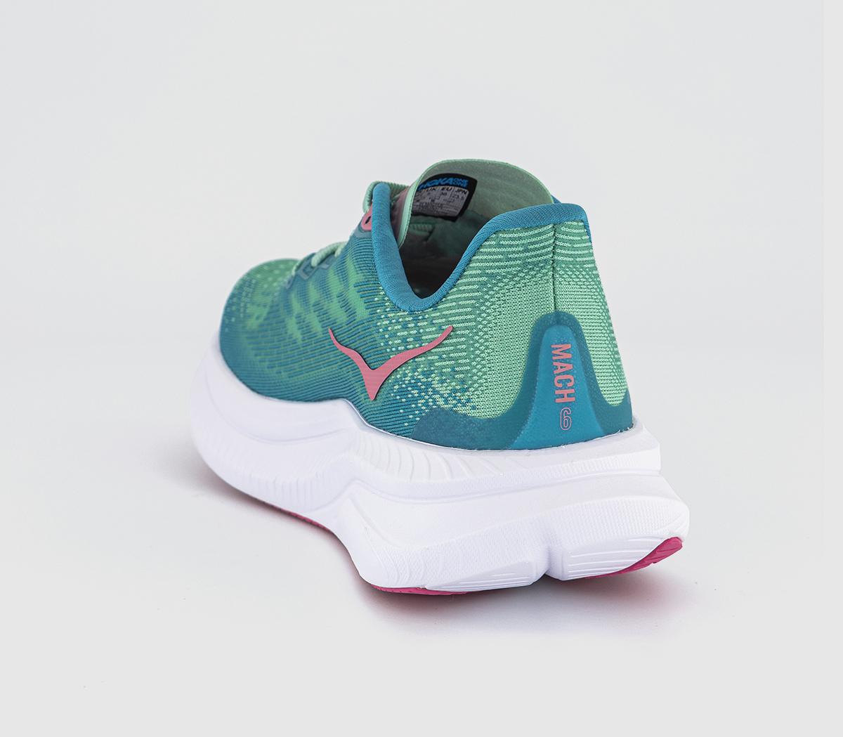 HOKAMach 6 Trainers HOKAMach 6 TrainersJadeite Alpine Blue F