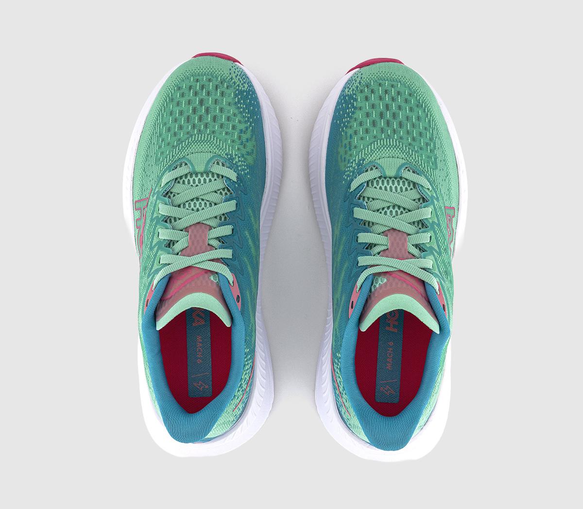 HOKAMach 6 Trainers HOKAMach 6 TrainersJadeite Alpine Blue F