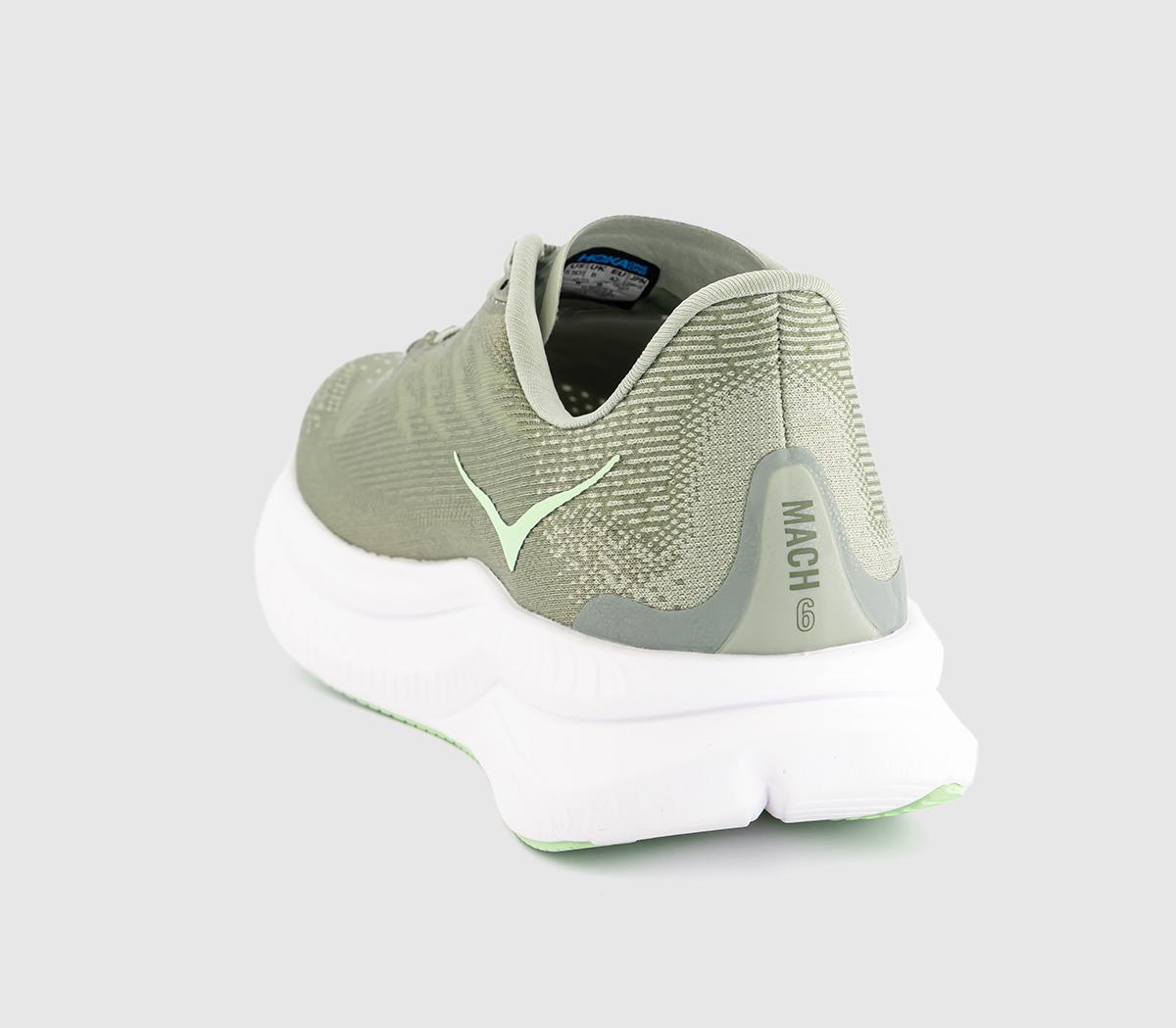 HOKA Mach 6 Trainers HOKA Mach 6 Trainers Forest Lichen Tart Apple