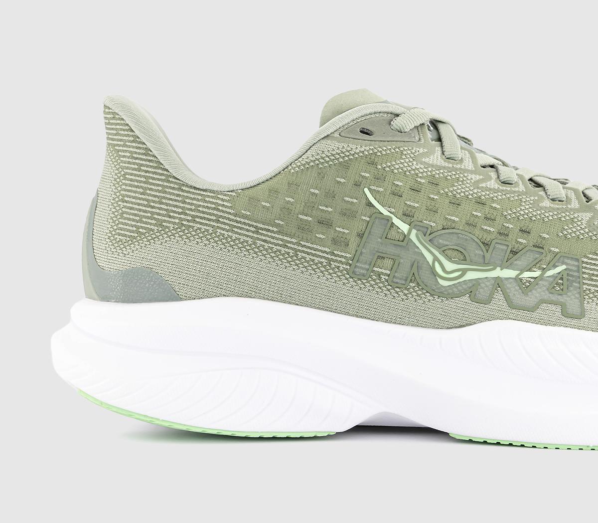 HOKA Mach 6 Trainers HOKA Mach 6 Trainers Forest Lichen Tart Apple