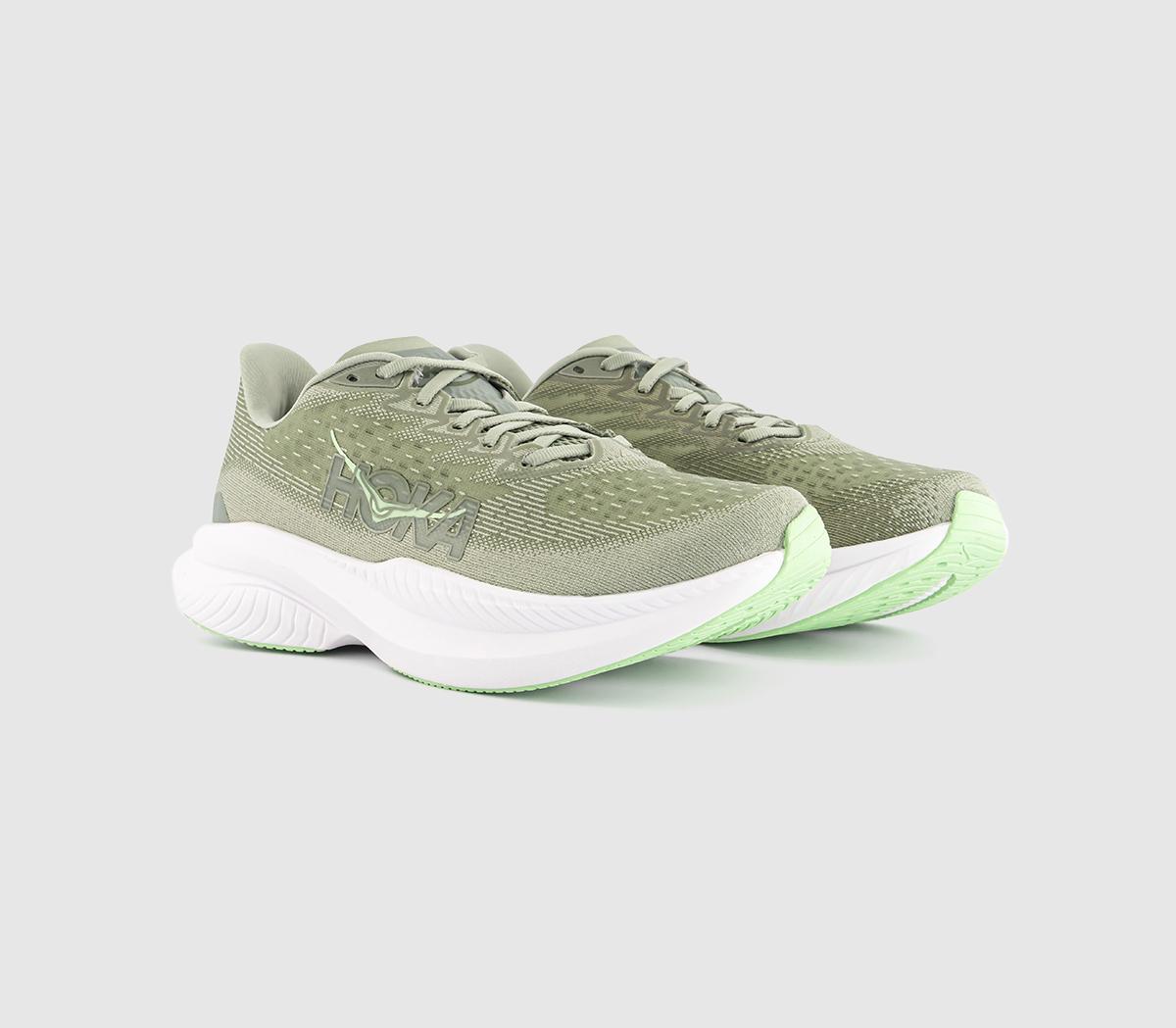 HOKA Mach 6 Trainers HOKA Mach 6 Trainers Forest Lichen Tart Apple