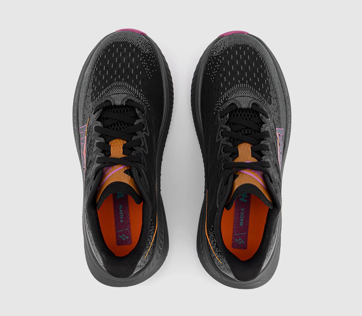 HOKAMach 6 Trainers HOKAMach 6 TrainersBlack Fuchsia F