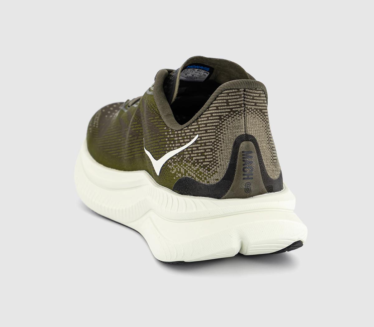 HOKAMach 6 TrainersAntique Olive Truffle Salt