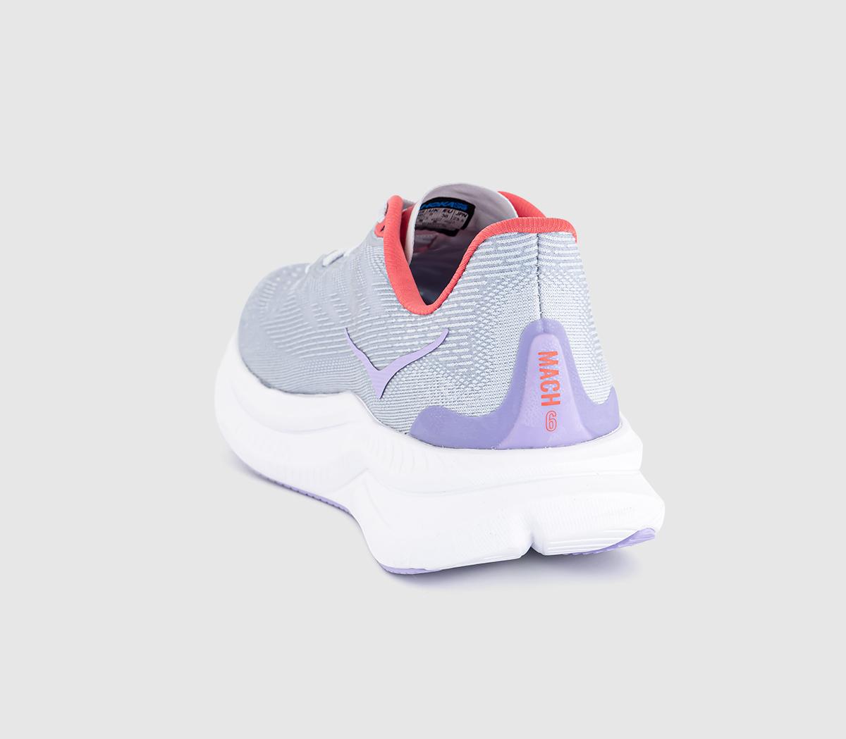 HOKAMach 6 TrainersPale Dusk Gull F